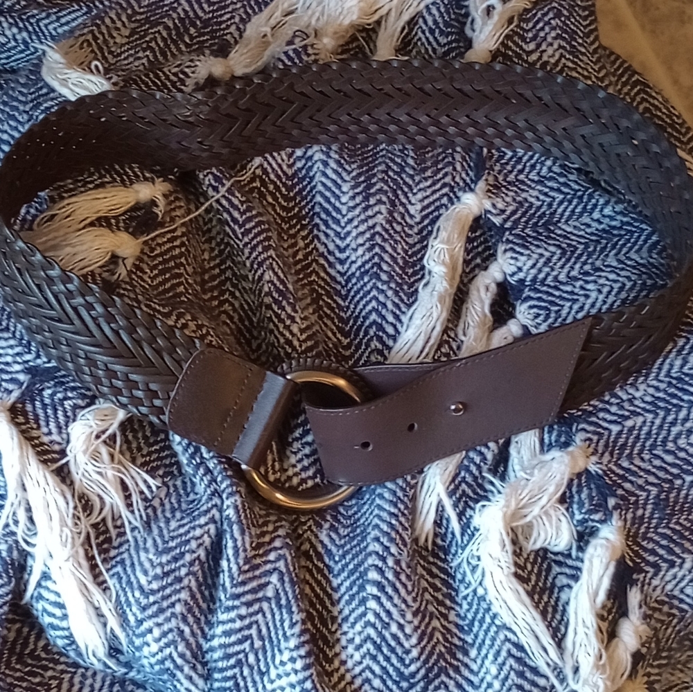 Leather belt
